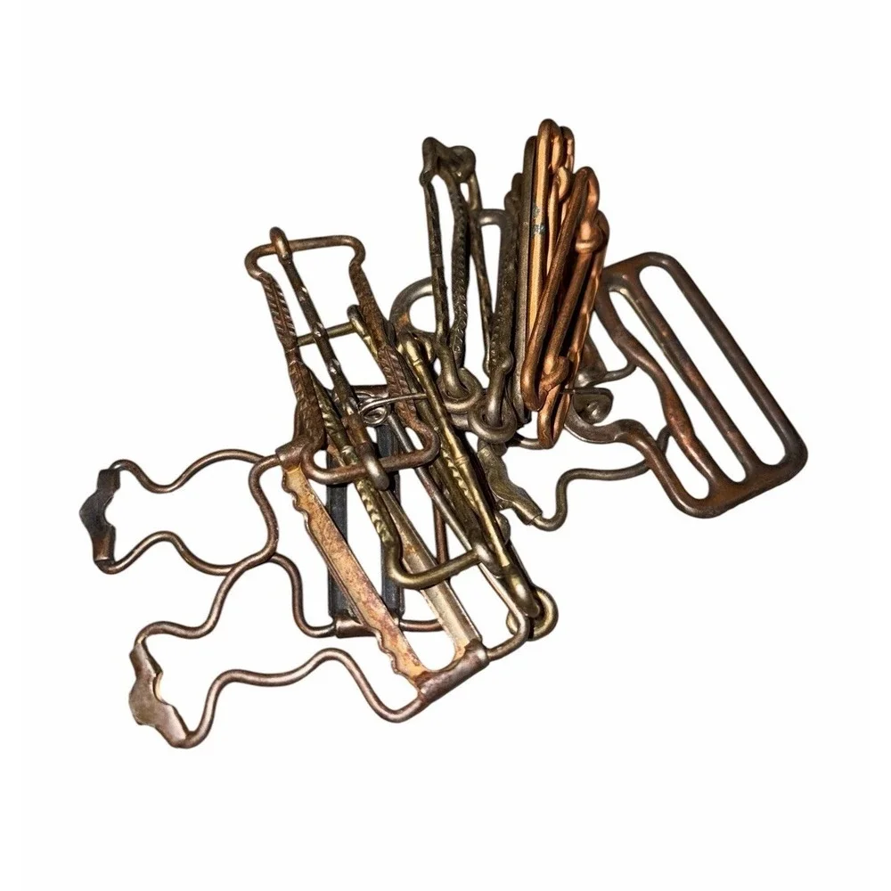 Vintage Carhartt Bib Overall Replacement Buckles Sliders Hardware Repair Lot